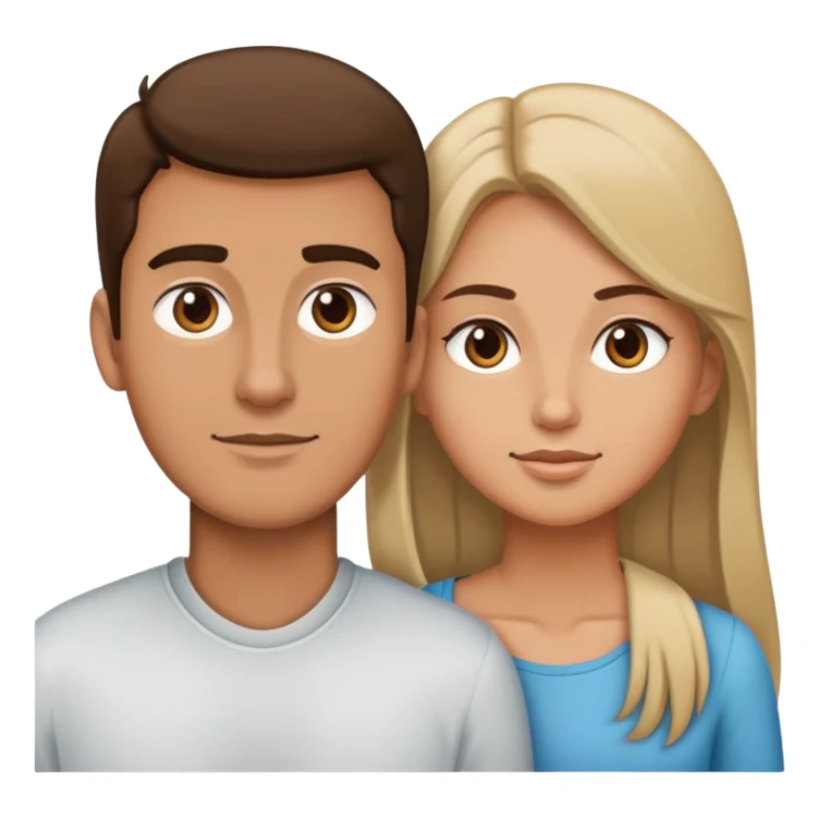 8ft tall guy 5 ft tall girl sticker