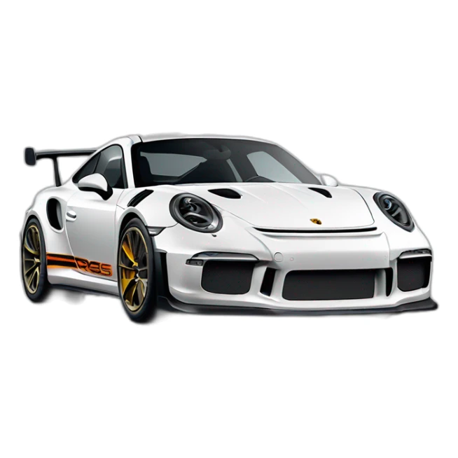 Porsche 911 GT 3 RS sticker