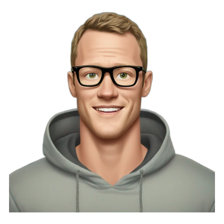 Jonathan Toews wearing glasses as beach bum sticker