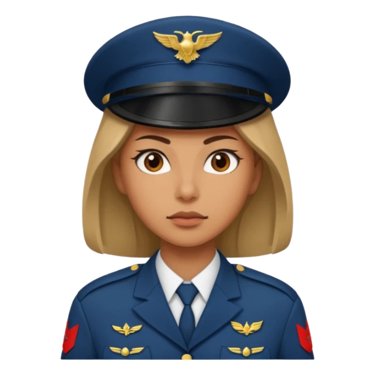 woman soldier  sticker