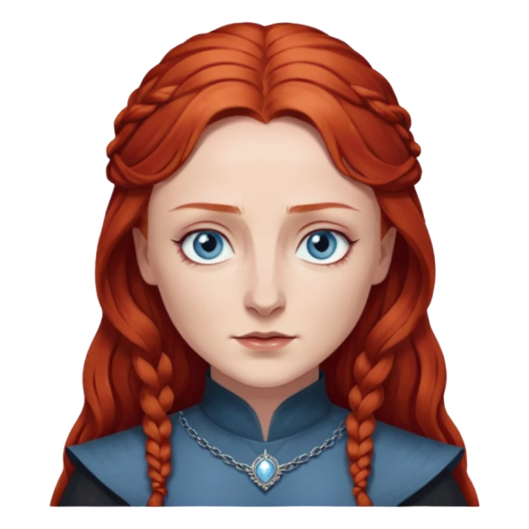 sansa stark

 from Games of throne character face only front face sticker