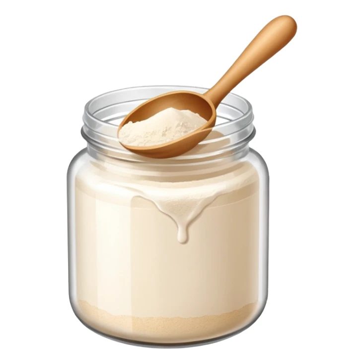 1 scoop de colageno (en un tarro) sin que se caiga sticker