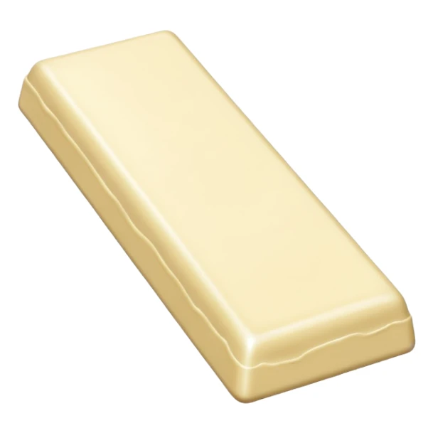 🍫así pero el chocolate en blanco sticker