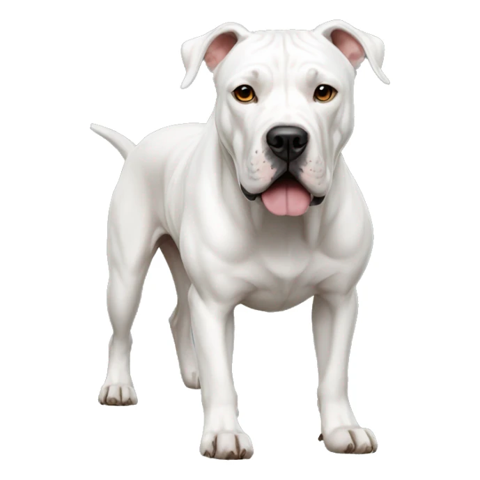 Dogo Argentino Dog Breed Full Body sticker