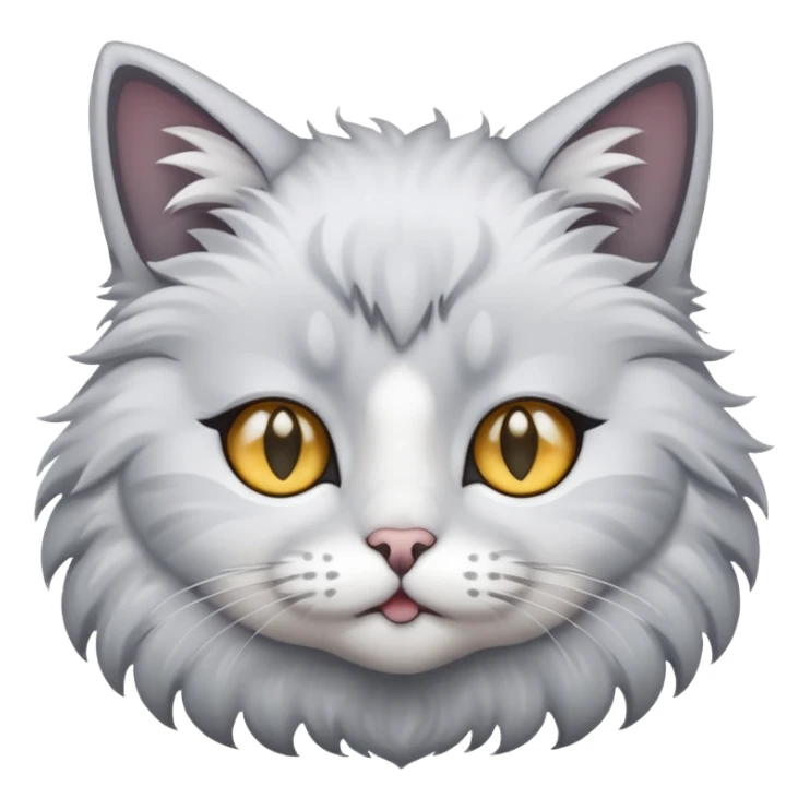 A cat with star eyes sticker