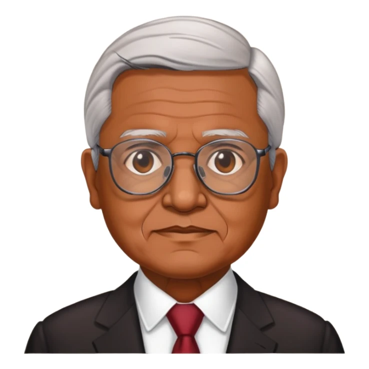 Make the president "AMLO" of Mexico bespectacled  sticker