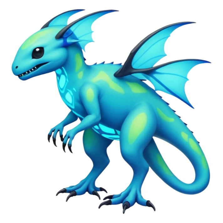 Dolk-Fakémon-hybrid-creature (full body)  sticker