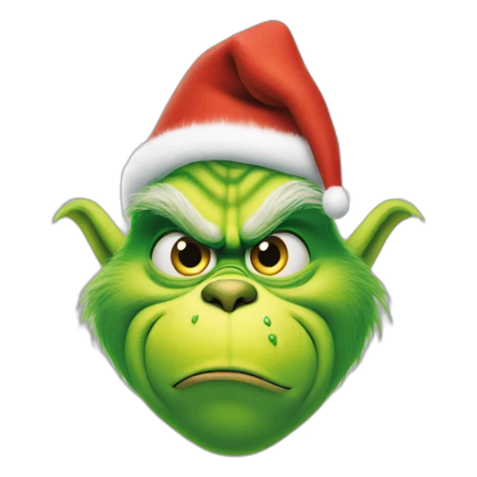 The grinch sticker