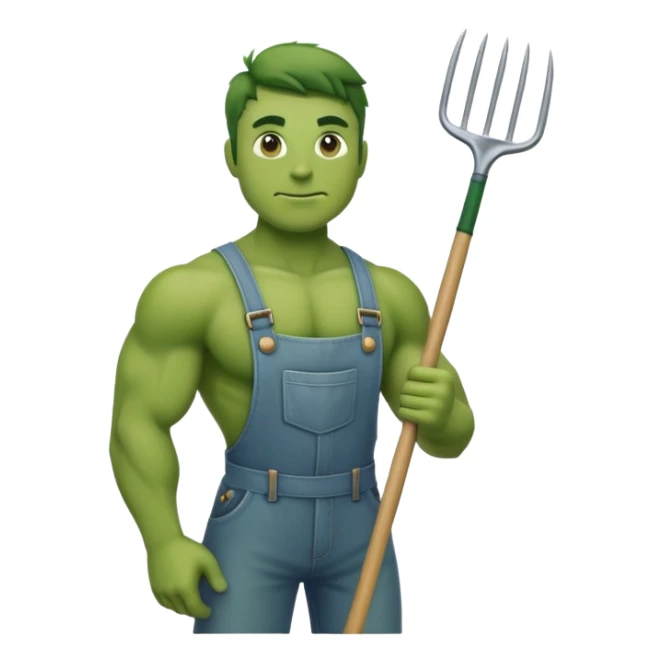 Gardener Joe from the toxic avenger sticker