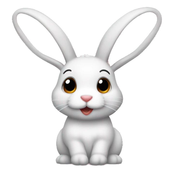 Quiero un conejo enamorado  sticker