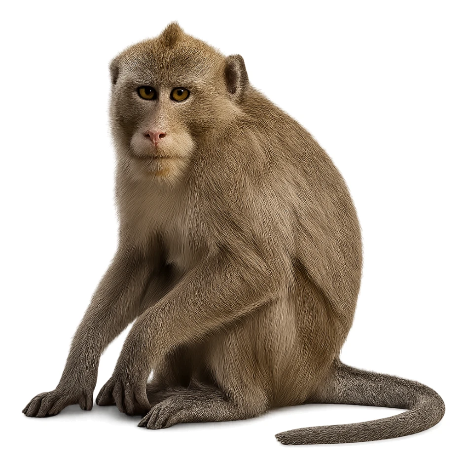 Monkey sticker