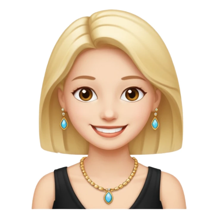 an elegant person sticker