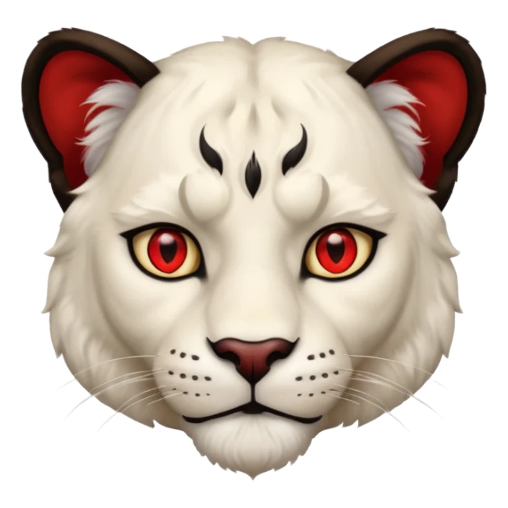 white panther emoji. As one would see on discord, that looks like Samuel Ayers from "The Smoke Room". make sure his eyes are red NO RED EARS sticker