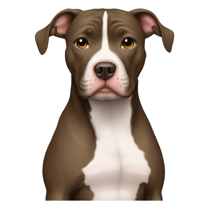Girl pitbull sticker