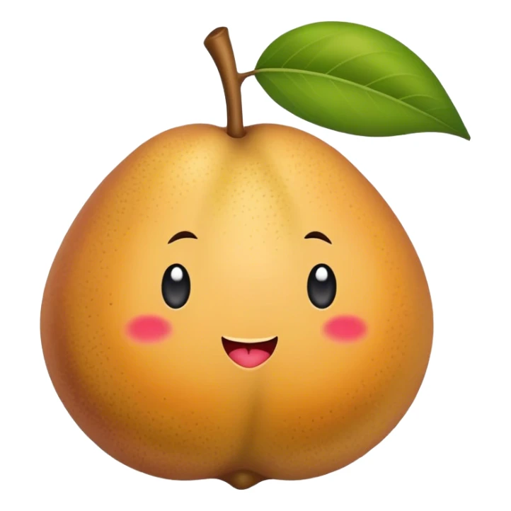 Chikoo fruit sticker