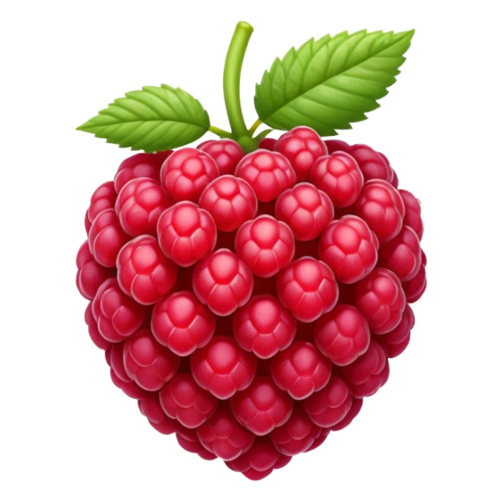 Rasperry emoji sticker