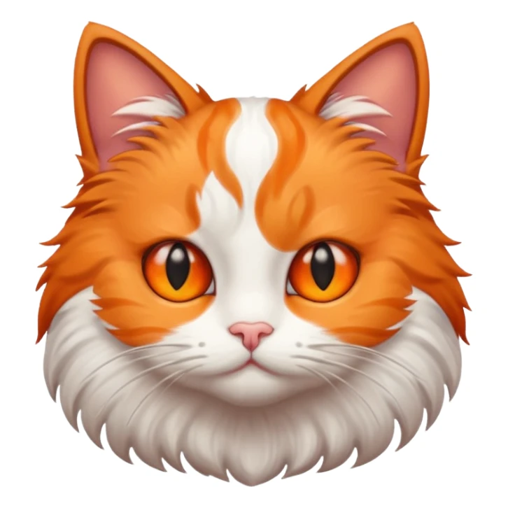 Un gato con ojos enamorados  sticker