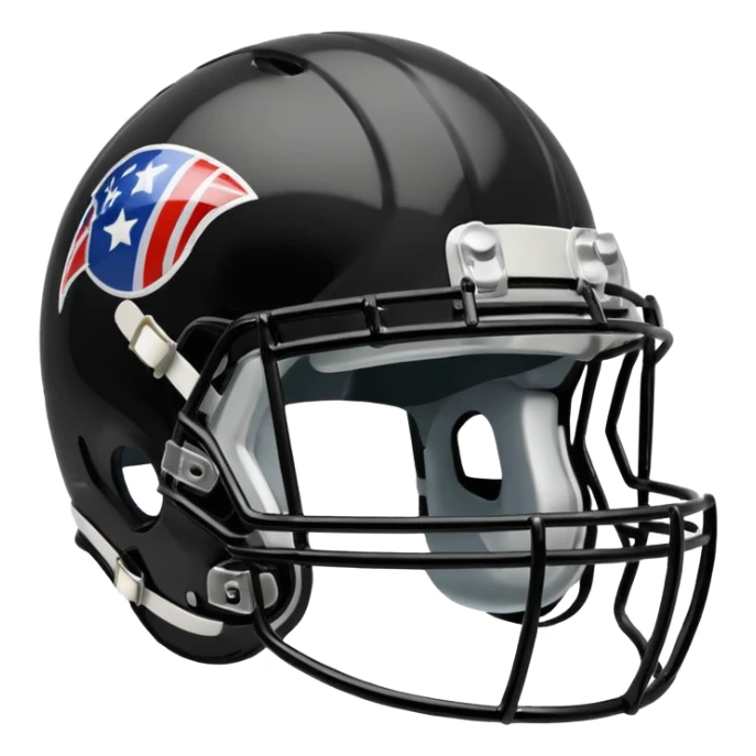 american football helmet sticker