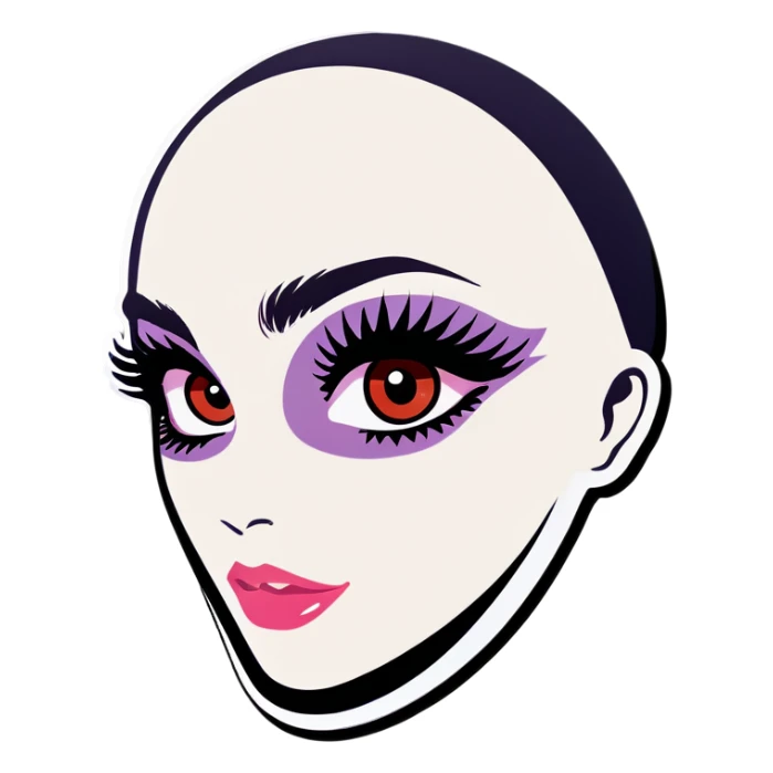 Lash  sticker