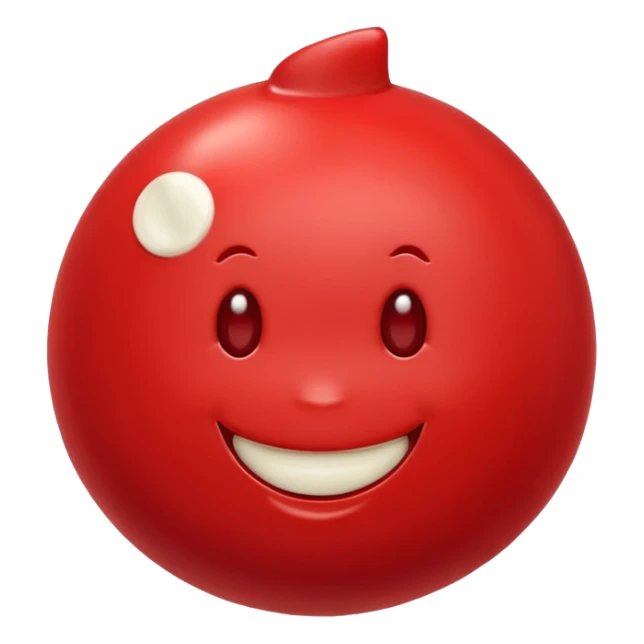 a babybel cheese with a smiling face sticker