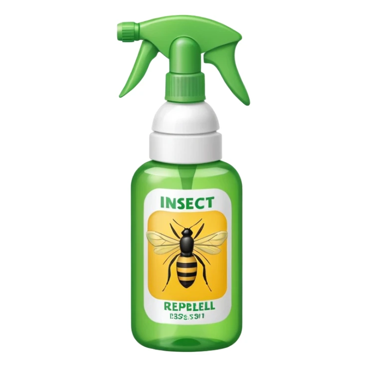 Emoji de OFF o repelente contra insectos sticker