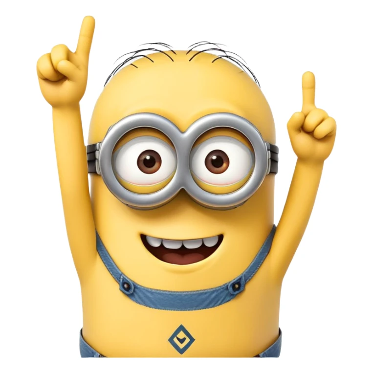 Minion qui fait un doigt sticker