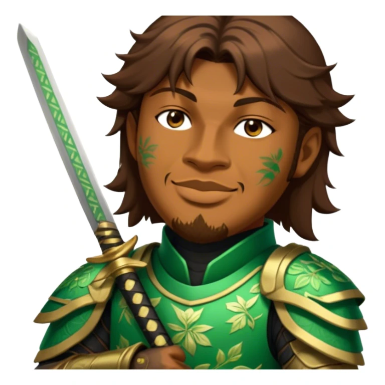 Emerald Samurai sticker