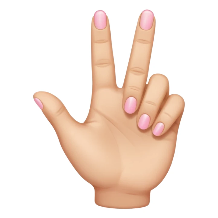 Like the middle finger flipping off emoji but with the pinky finger only (pinky finger flipping off) sticker