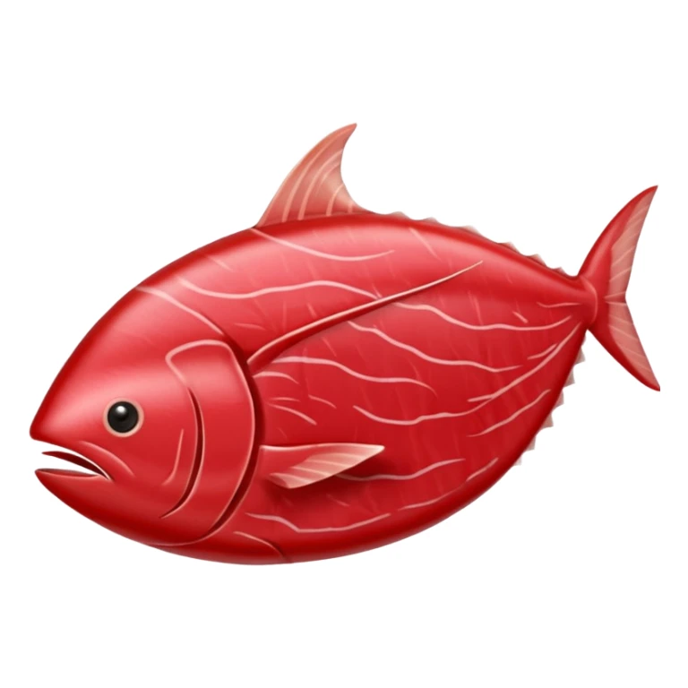 Please make me a piece of tuna sashimi sticker