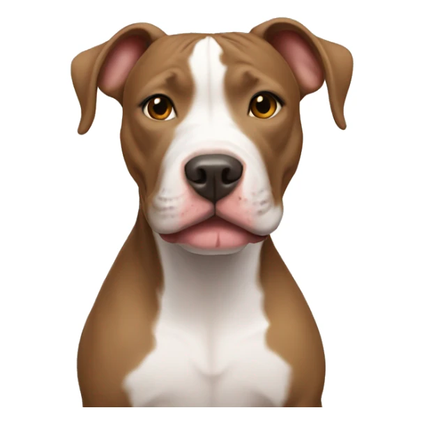 Female pitbull sticker