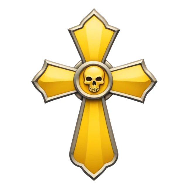 Deaconc emblem with a touch of yellow sticker