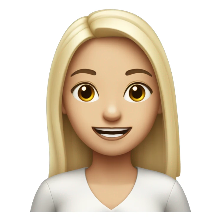 Crie uma menina de franja vampira sticker