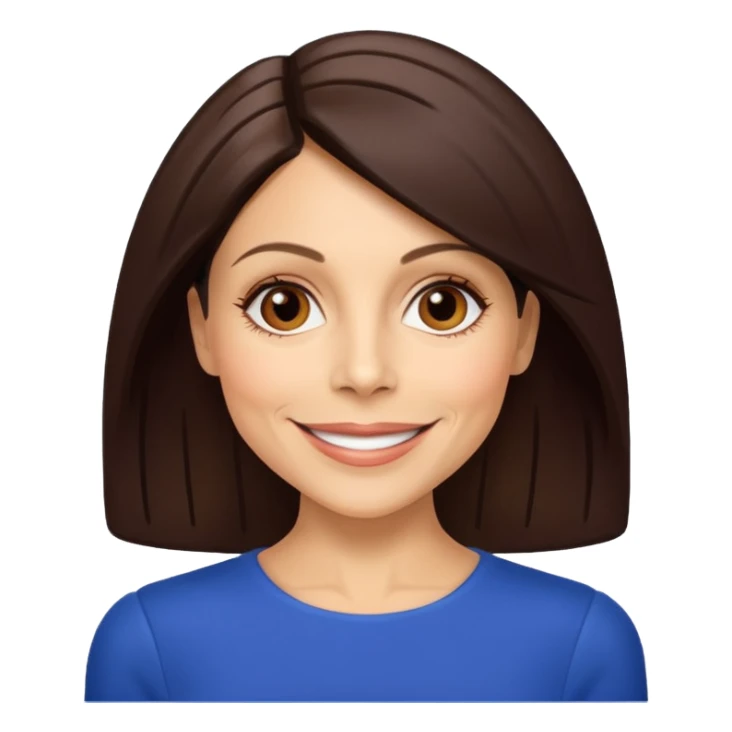 create an emoji of bethenny frankel sticker