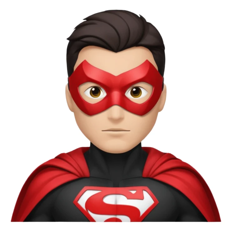 crea un super heroe cuyo don es leer rapido sticker
