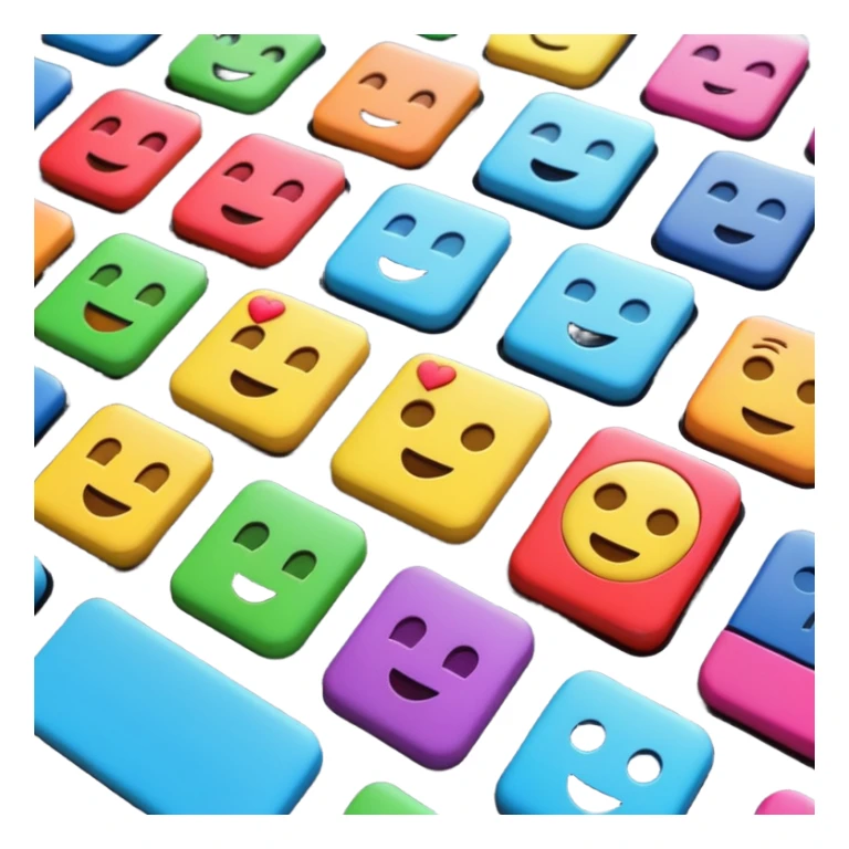 Coole emojis in meiner Tastatur hinzufügen. sticker