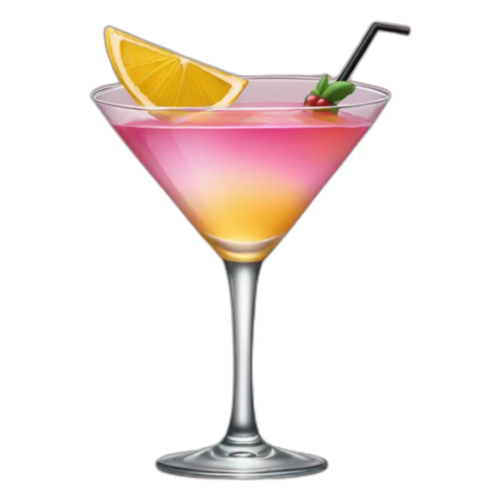 Cocktail “pornstar martini” sticker