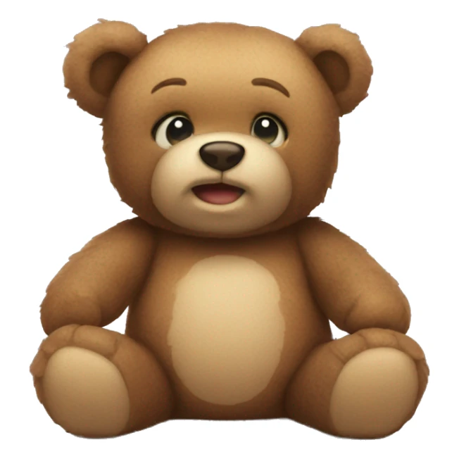 teddy bear sticker