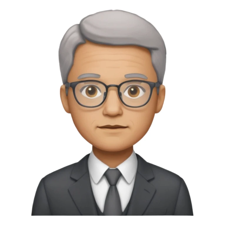 Professor in the la casa de papel TV show sticker