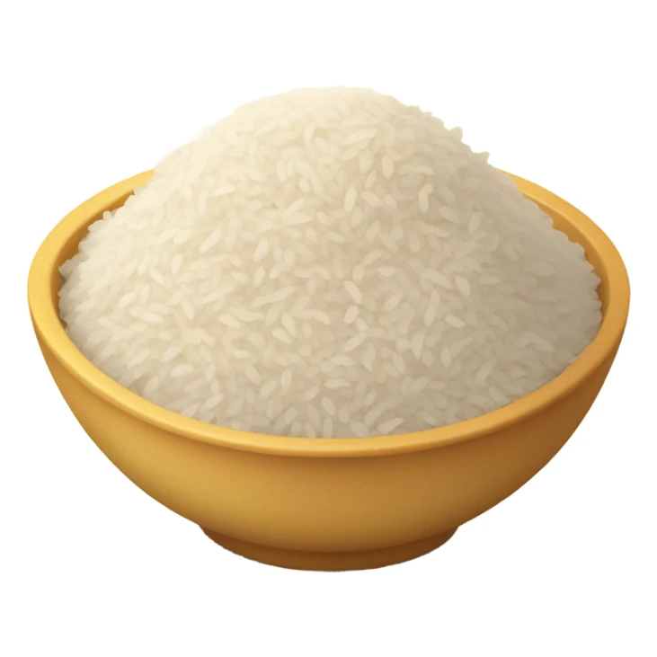 bowl of rice and chicken sticker