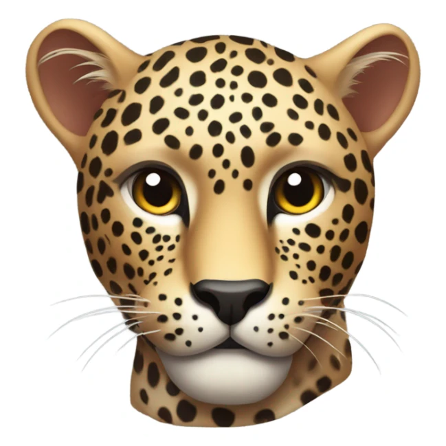leopardo sticker