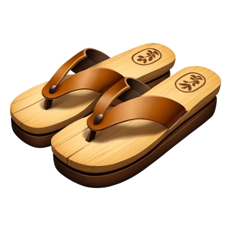 japaneses old footwear sticker