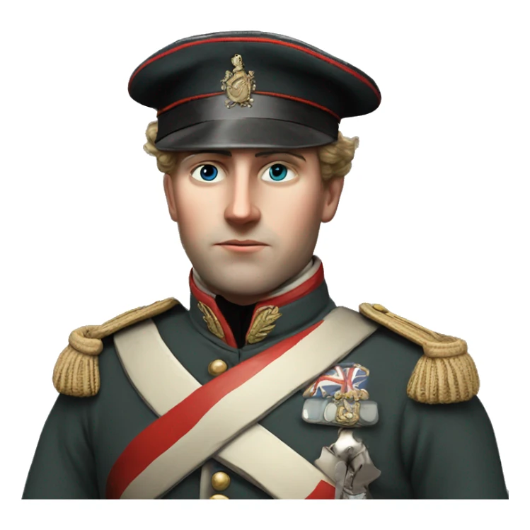 british soldier with rifle 19 century sticker