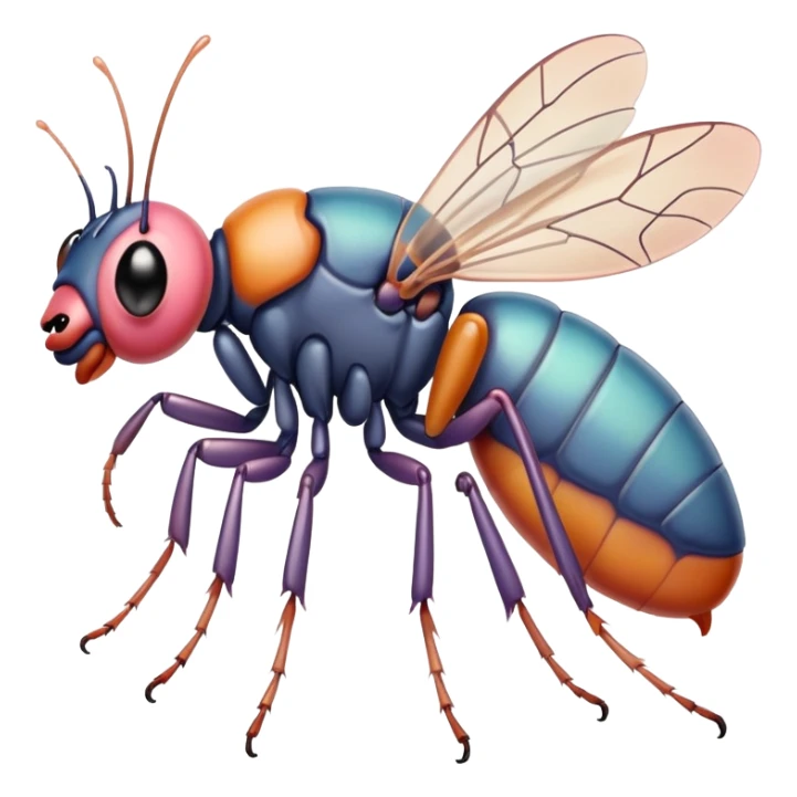 Flea that looks like Melanie Martinez  sticker