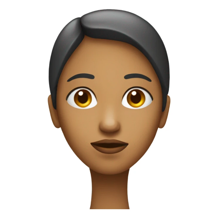 a woman that is thinking with question mark above his head sticker