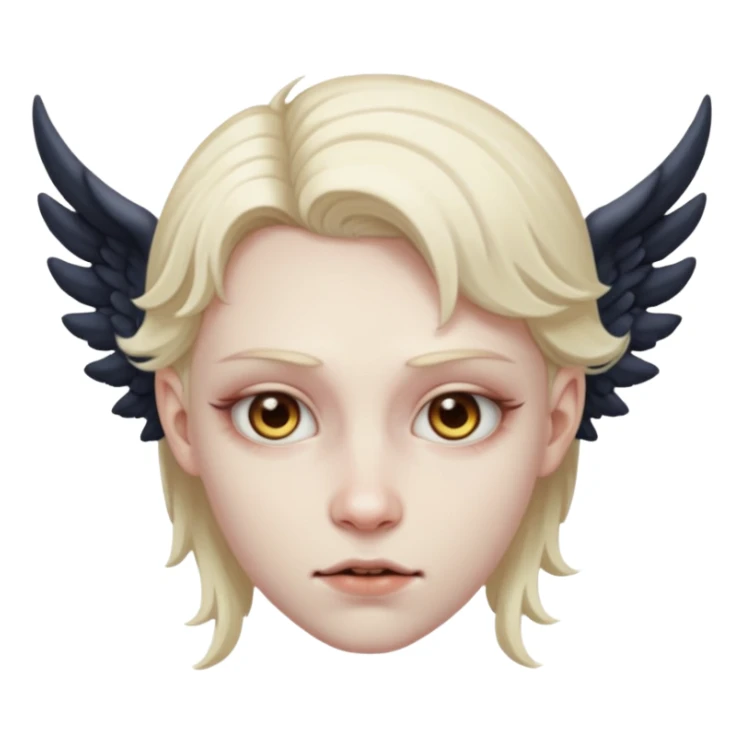 Meio anjo meio demonio sticker