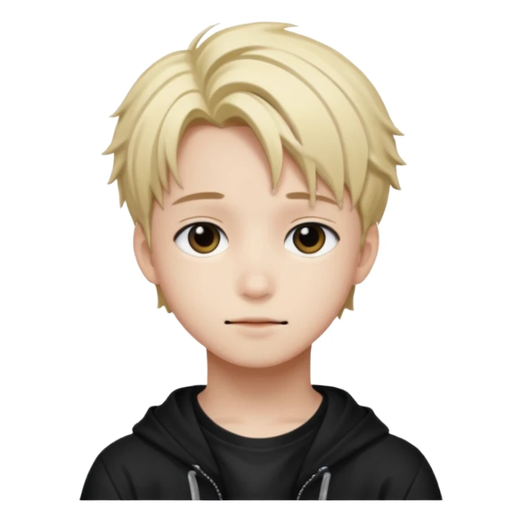 Quiero un emoji con el rostro de Félix de straykid sticker