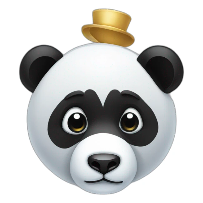 panda-in-crystall sticker