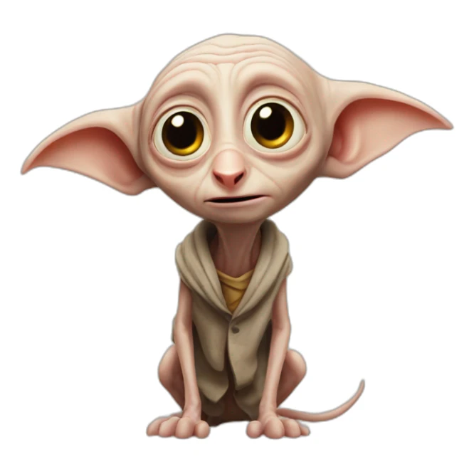 Dobby of harry potter sticker