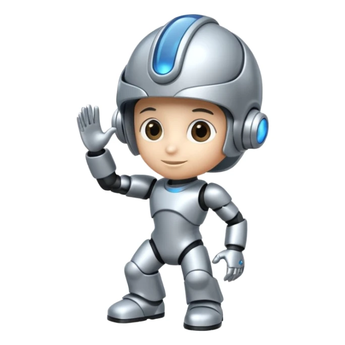 Futuristic Construction company AI prompt engineer mascot" Theme is climb higher" sticker