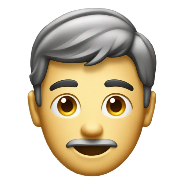 Man with lines of sugar sticker